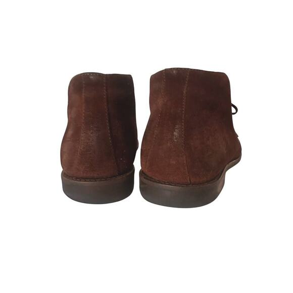 Johnston & Murphy Dark Brown Suede Ankle Boots Men Sz. 9.5M (20-0839) Lace-Up - Picture 6 of 14